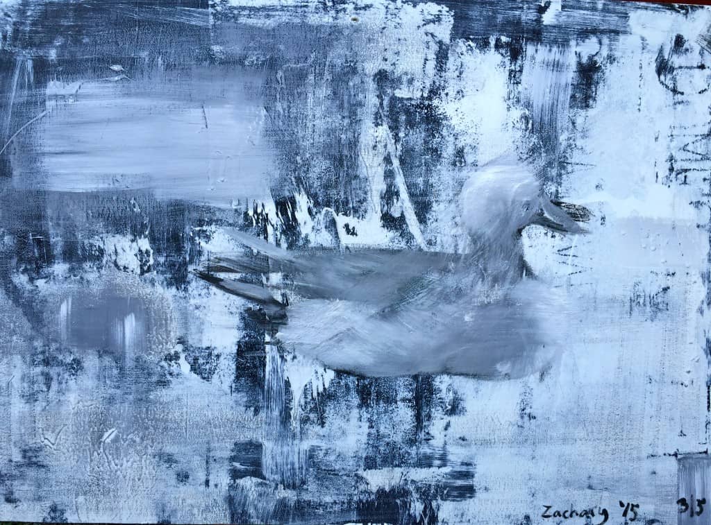 Duck in Rain 3/5